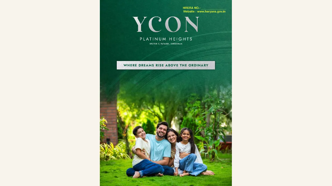 Seven-page YCON Platinum Heights brochure